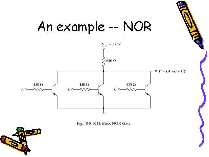 An example -- NOR An example -- NOR