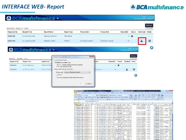 INTERFACE WEB- Report 