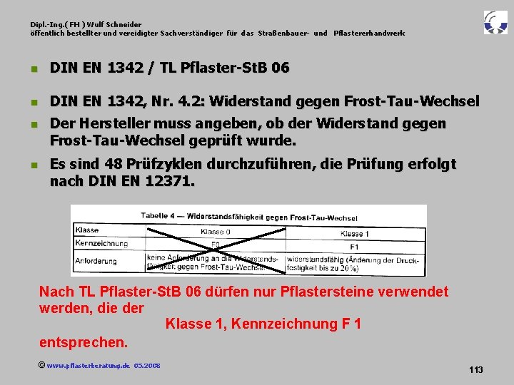 Dipl. -Ing. ( FH ) Wulf Schneider öffentlich bestellter und vereidigter Sachverständiger für das