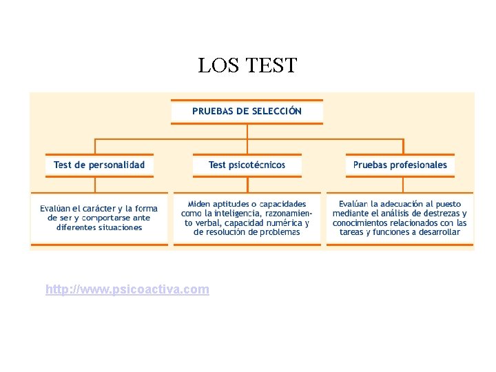 LOS TEST http: //www. psicoactiva. com 