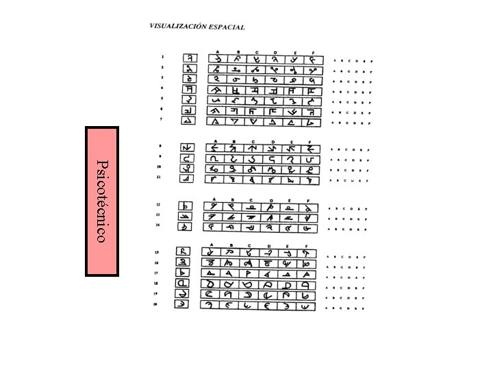 Psicotécnico 