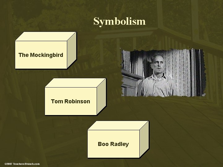 Symbolism The Mockingbird Tom Robinson Boo Radley 