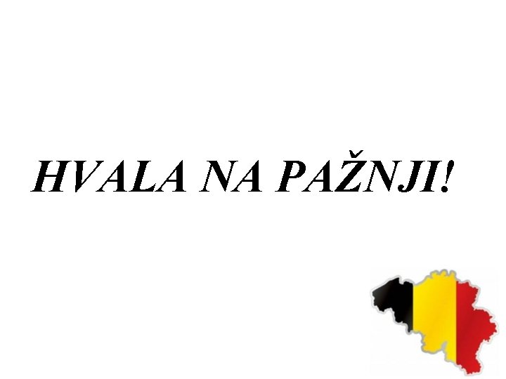 HVALA NA PAŽNJI! 