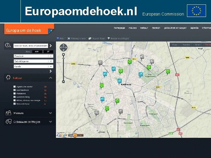 Europaomdehoek. nl Directorate-General Communication European Commission 