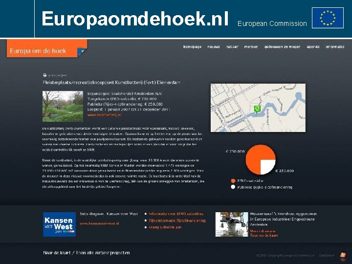 Europaomdehoek. nl Directorate-General Communication European Commission 