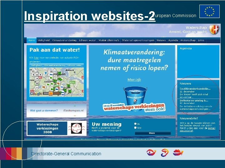 Inspiration websites-2 European Commission Directorate-General Communication 