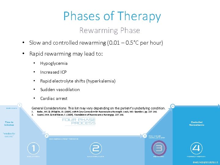 Phases of Therapy Rewarming Phase • Slow and controlled rewarming (0. 01 – 0.