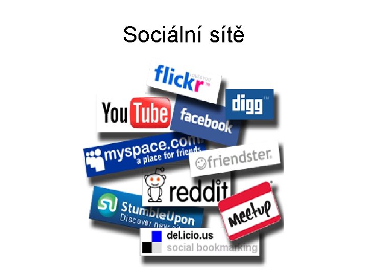 Sociální sítě 