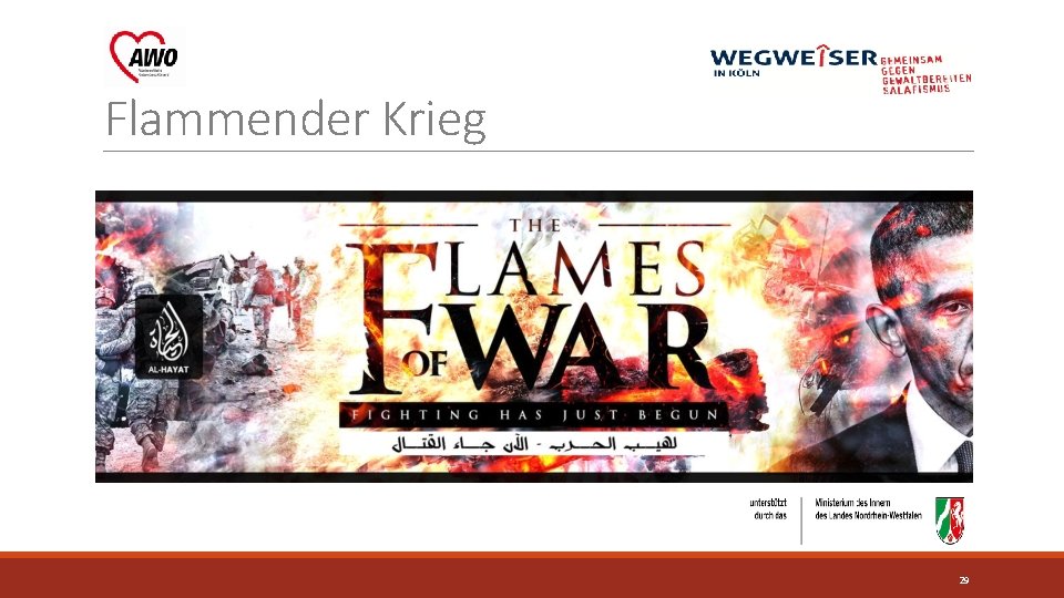 Flammender Krieg 29 