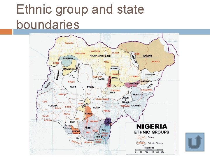 Ethnic group and state boundaries 