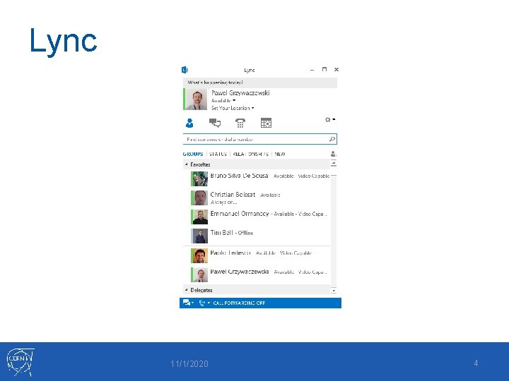 Lync 11/1/2020 4 
