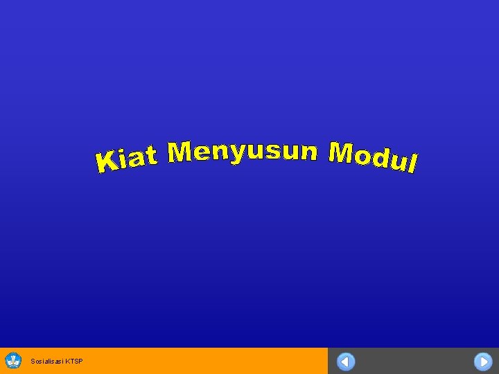 Sosialisasi KTSP 