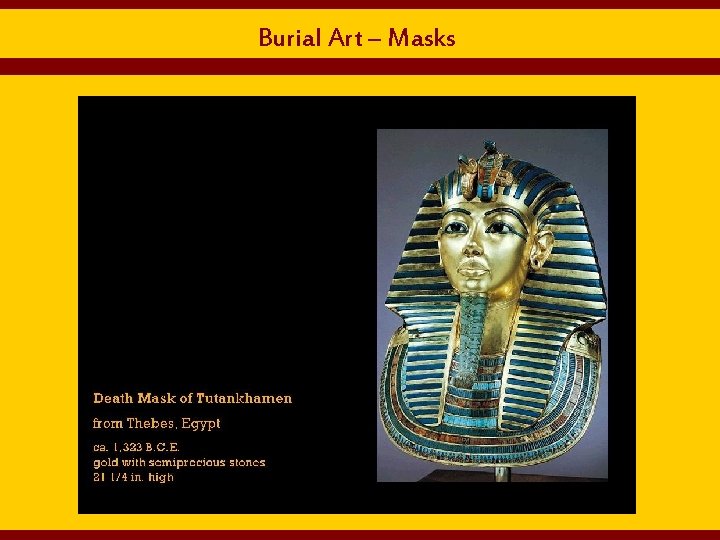 Burial Art – Masks 