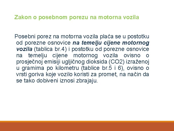 Zakon o posebnom porezu na motorna vozila Posebni porez na motorna vozila plaća se