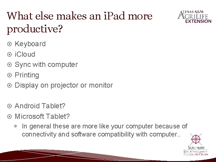 What else makes an i. Pad more productive? Keyboard i. Cloud Sync with computer