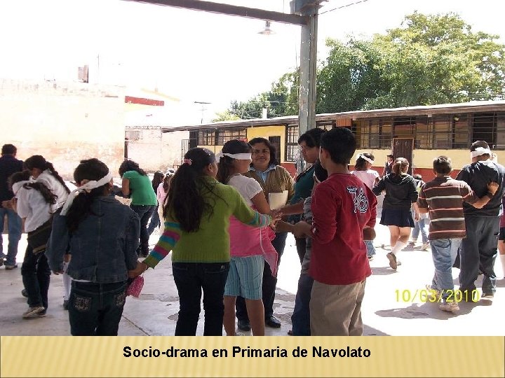 Socio-drama en Primaria de Navolato 