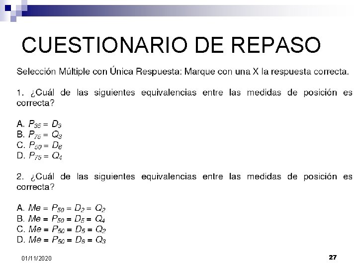 CUESTIONARIO DE REPASO 01/11/2020 27 