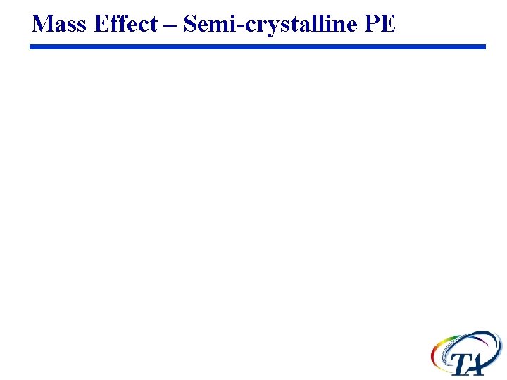 Mass Effect – Semi-crystalline PE 