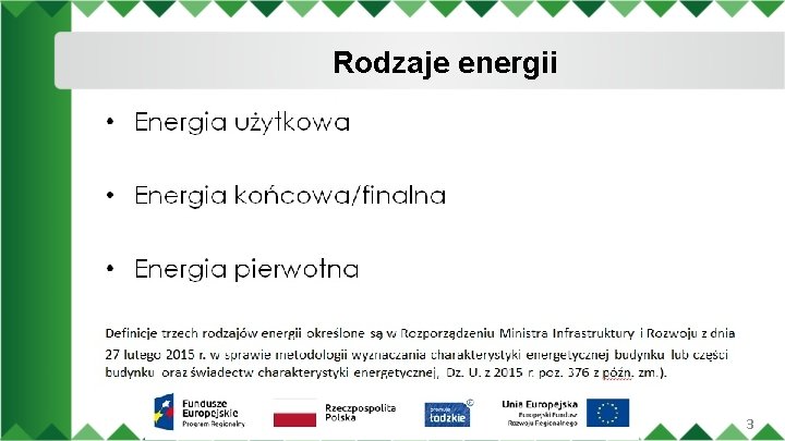 Rodzaje energii 3 