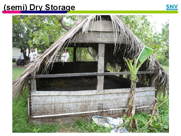 (semi) Dry Storage 