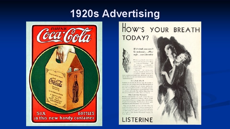 1920 s Advertising 