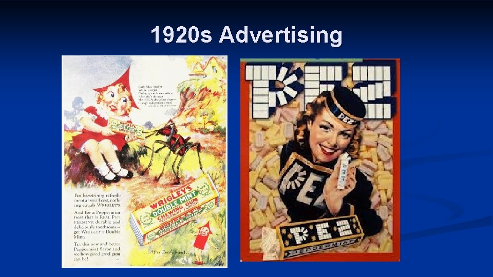 1920 s Advertising 