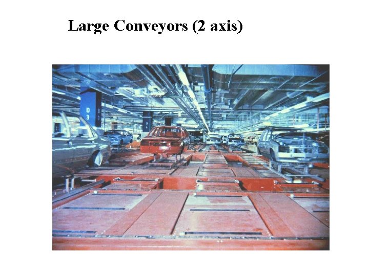 Large Conveyors (2 axis) 