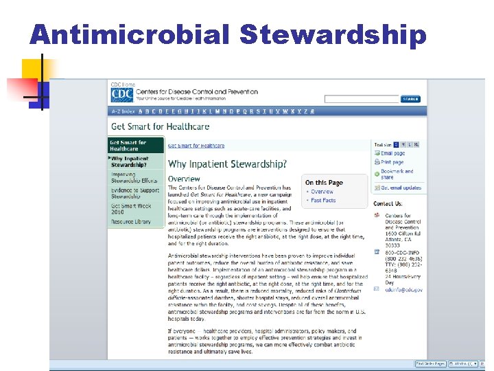 Antimicrobial Stewardship 80 