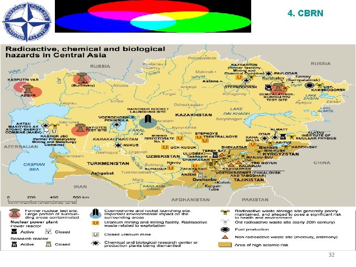 4. CBRN 32 http: //cartographia. wordpress. com/2008/05/13/cbrn-hazards-in-central-asia/ 