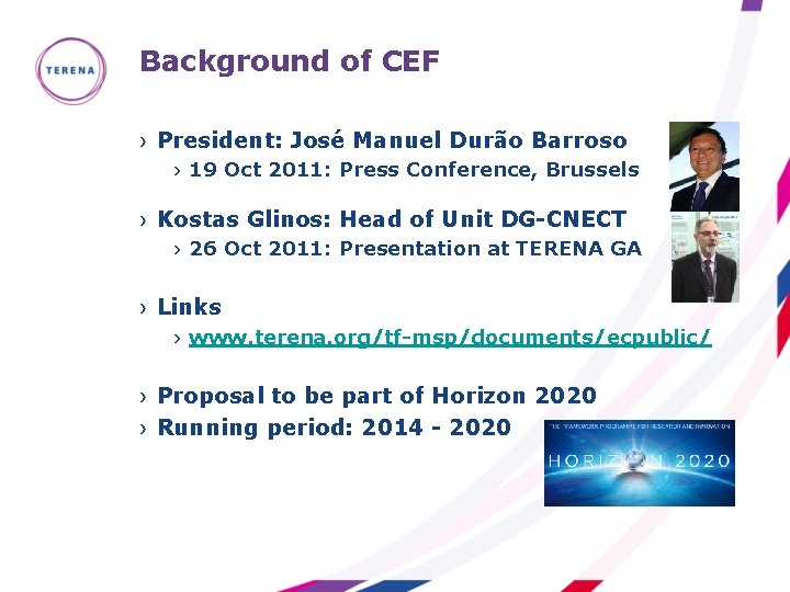 Background of CEF › President: José Manuel Durão Barroso › 19 Oct 2011: Press