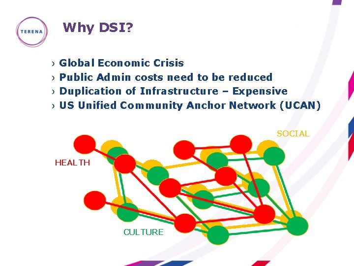 Why DSI? › › Global Economic Crisis Public Admin costs need to be reduced