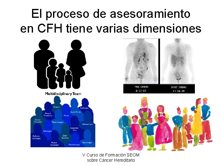 El proceso de asesoramiento en CFH tiene varias dimensiones V Curso de Formación SEOM