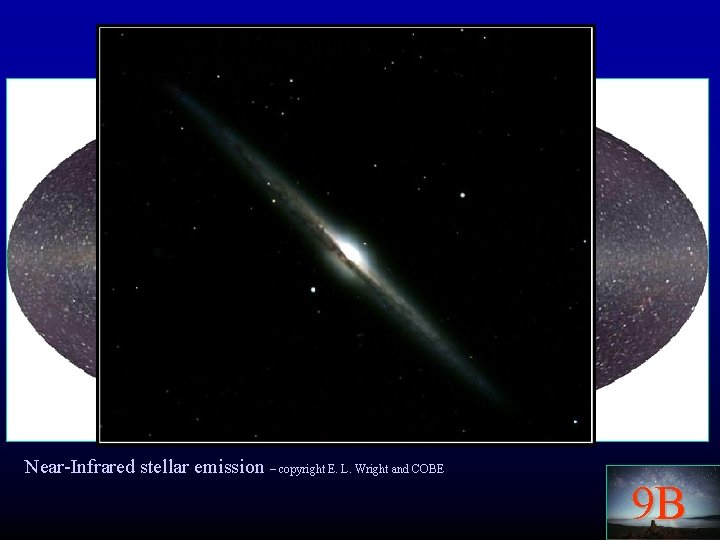 Near-Infrared stellar emission – copyright E. L. Wright and COBE 9 B 