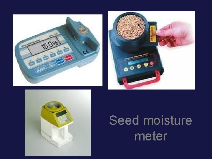 Seed moisture meter 