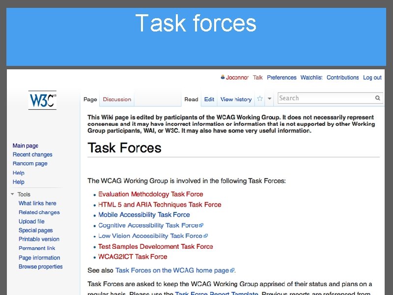 Task forces 