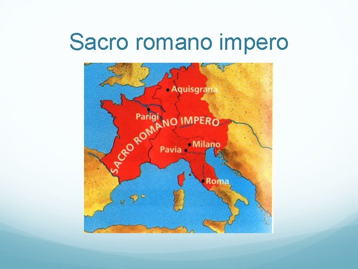 Sacro romano impero 