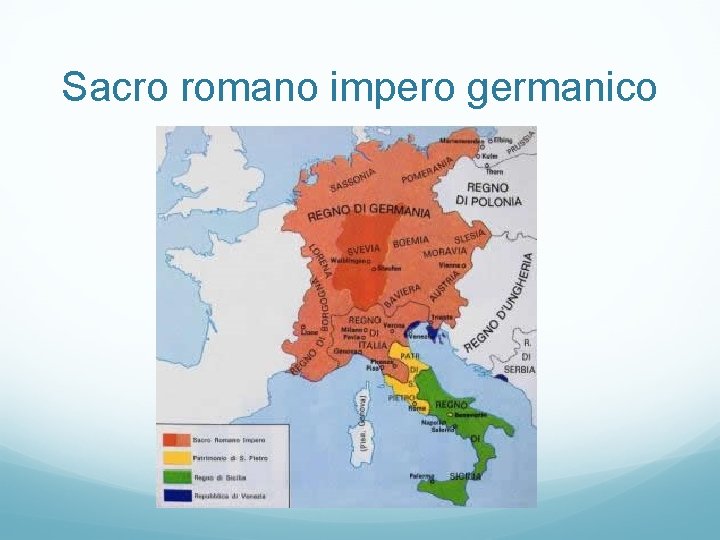 Sacro romano impero germanico 