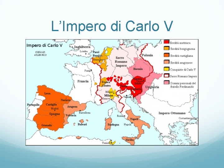 L’Impero di Carlo V 