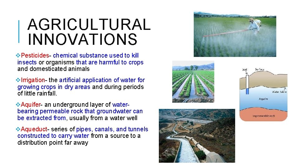 AGRICULTURAL INNOVATIONS v. Pesticides- chemical substance used to kill insects or organisms that are