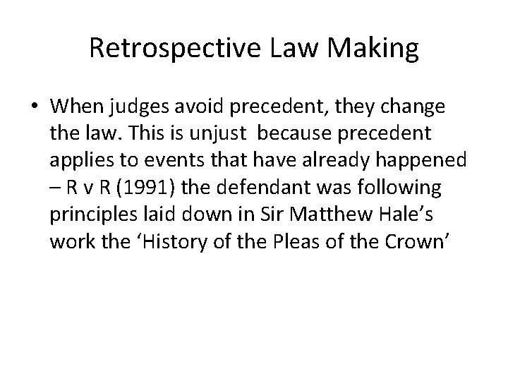 Judicial Precedent Advantages and Disadvantages Lesson Objectives I
