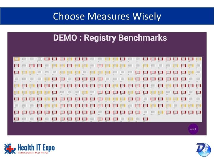 Choose Measures Wisely 