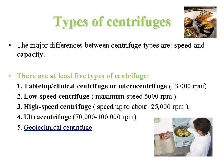 Lab 8 CENTRIFUGATION KAUFaculty of Science Biochemistry department