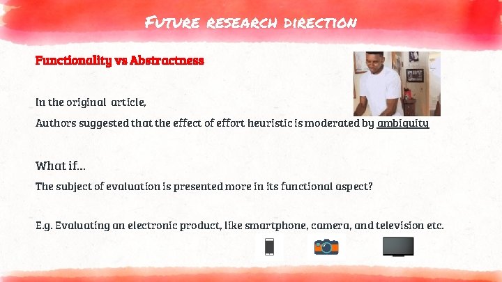 Future research direction Functionality vs Abstractness In the original article, Authors suggested that the