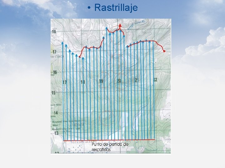  • Rastrillaje 