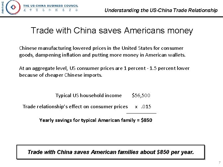 1 Understanding the USChina Trade Relationship On balance