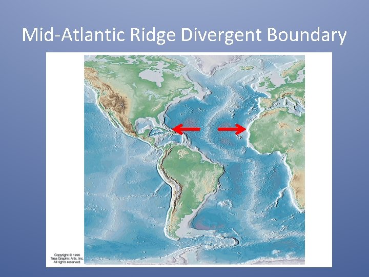 Mid-Atlantic Ridge Divergent Boundary 