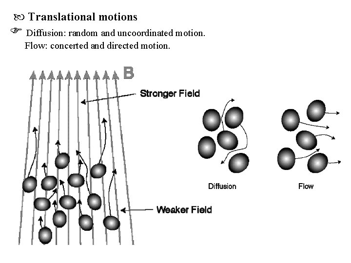 Chapter Eight Molecular Motion NMR Molecular vibrations All