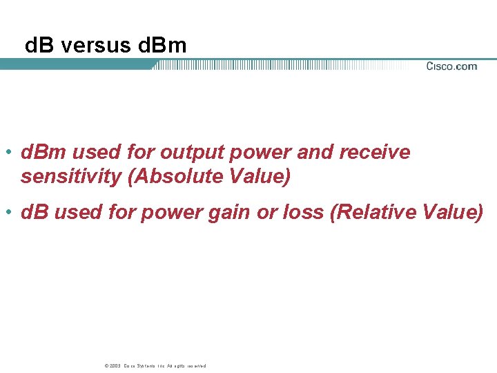 ONS 15454 MSTP DWDM Networking Primer October 2003