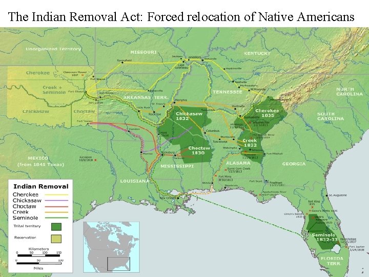 The Indian Removal Act: Forced relocation of Native Americans 