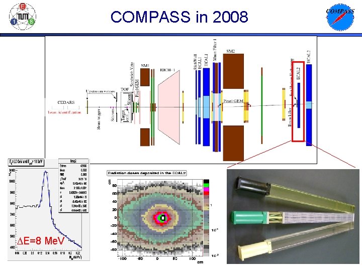 COMPASS in 2008 DE=8 Me. V 